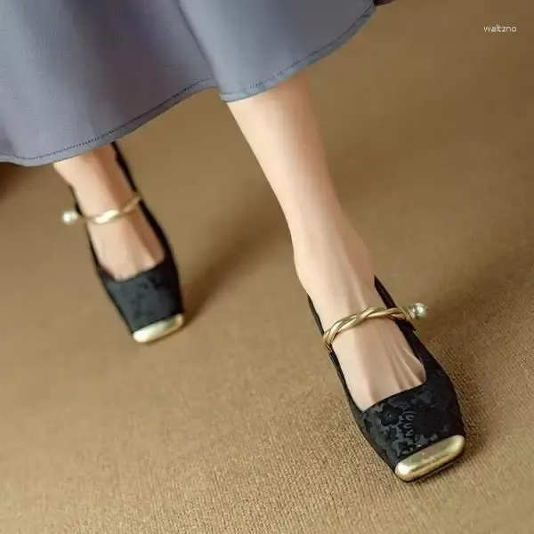 Casual Shoes Low Heel Shoe Shallow Mouth Brief Pumps Basketball Platform Lace-Up Slip On Sandals Ladies Mary Jane_vogvips.com