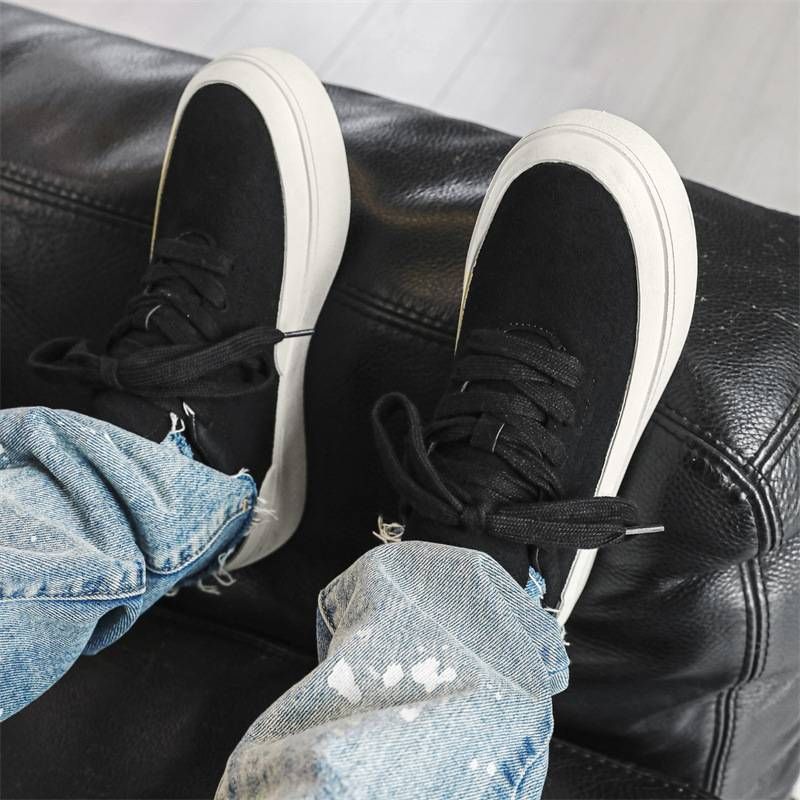 Men's Shoes New Thick Soled Height Enhancing Men's Shoes Niche High Street Low Top Trendy Sports Casual Shoes_vogvips.com