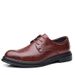 Men's Business Formal Casual Spring British Style Groom Korean Version Soft Sole Wedding Leather Shoes Breathable_vogvips.com