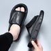 Spring Summer Home Top Layer Cowhide Anti Slip And Wear-resistant EVA Outsole Sandals, High-end Leather Slippers For_vogvips.com