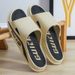 Slippers Men's Summer Thick Soles Super Soft Temperament External Wear. For Home Use, Take A Shower In The Bathroom._vogvips.com