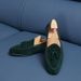 Men's Shoes Summer Breathable Loafers, Fashionable Retro Slip On Loafers, Suede Slip On Loafers With Tassels._vogvips.com