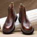 European Warm Series Thick-Soled Martin Height-Increasing Men's Shoes Autumn Winter Breathable Genuine Leather Casual Mid-High Top Chimney_vogvips.com