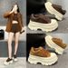 Trendy Popular Women's Sneakers 2026 Spring/autumn New Model, Stylish Attractive, Made Of Top-quality Genuine Leather_vogvips.com