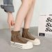 High-Top Stretch For Women 2025 New Summer Korean Style Versatile Thick-Soled Height-Increasing Martin Short_vogvips.com