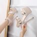 197-1 New 24 Summer Lacquered Leather 17cm Hate Sky High Waterproof Platform Sandals With Strap, T-Stage, Fashion Show_vogvips.com