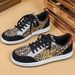 Cross-Border Hot-Selling European And American Style Unisex Leopard Print Personality Skateboard Retro Casual Sports_vogvips.com