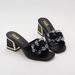 MS Women's Summer Sandals - Elegant Beaded Square-Toe High Heels For Parties & Casual Wear (Black/White/Purple, 36-42)_vogvips.com