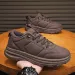 Red Men's Winter Down Cloth Waterproof Bread Casual Shoes Sneakers_vogvips.com