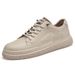 Men's Shoes Casual Leather Shoes Men's One-pedal Driving Shoes Tooling Breathable Sports And Leisure Board Shoes_vogvips.com