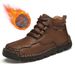 Large Size Men's Microfiber Casual Shoes Men's Boots Martin Boots Snow Boots_vogvips.com