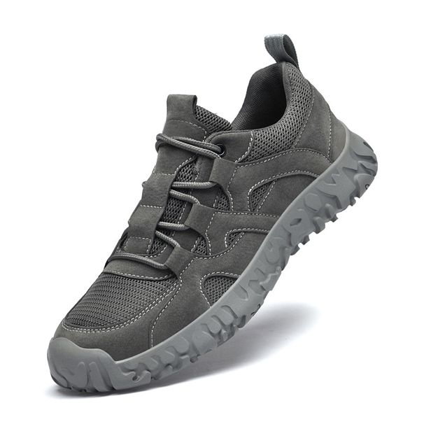 Non-slip Casual Outdoor Mountaineering Men's Shoes With Mesh Soft Sole_vogvips.com