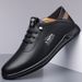 2026 Breathable Height-Increasing Men's Shoes Versatile Trendy Fashion Casual Slip-On Non-Slip Soft Sole For Middle-Aged_vogvips.com
