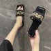 Style Fisherman Ethnic Sandals For Women To Wear In Summer, Size 41-43 Large Grass Woven Sweat Absorbing Flat Bottomed_vogvips.com