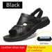 Men’s Shoes Men's Summer New Genuine Leather Beach Shoes Men's Latex Soft Bottom Leather Sandals Dual Purpose Non Slip Daddy Sandals_vogvips.com