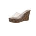 Summer 2025 Slippers PVC Transparent Peep Toe Platform Wedges Slippers Sandals Women Fashion High Heels Female Shoes 10cm Gold_vogvips.com