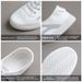 White For Women 2026 New Style Single Leather Korean Version Student Shoes Versatile Lightweight Casual Flat Sneakers_vogvips.com