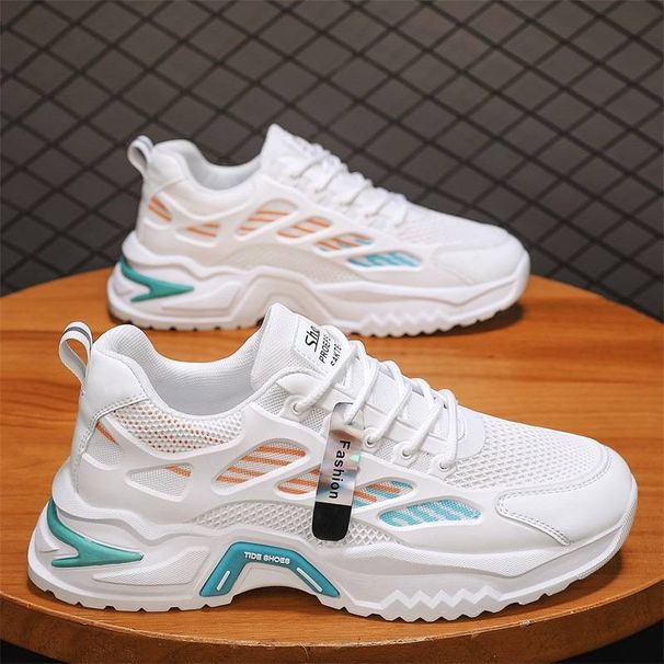 2025 New Summer Running Shoes For Men, Breathable Mesh Surface, Casual Sports Dad Shoes, Anti-slip, Height-increasing Shoes For Men_vogvips.com