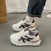 Women's New Inner Increase Small White Shoes Women's 7 Cm Breathable Net Surface Thick Sole Leisure Sports_vogvips.com