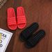 2023 New Water Drainage Hollow Home Non-Slip Indoor Soft Sole Couple Winter Bathroom Slippers_vogvips.com