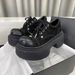 SMFK Derby Cross Pattern Wilderness Big Head Low Top Mustang Boots Thick Sole RIDER British Style Versatile Casual Shoes_vogvips.com