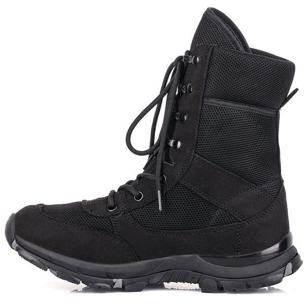 Small Black Outdoor Hiking Shoes Men's Shoes Breathable Non-slip Hiking Shoes Tactics_vogvips.com