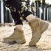 New Mountaineering Outdoor And Durable Lacing Sports Military Tactical Boots Men's Shoes Large Size Hiking 5Cf_vogvips.com