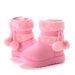 Children's Shoes 2025 Fur Ball Snow Boots, Thickened Children's Boots, Warm Cotton Shoes._vogvips.com