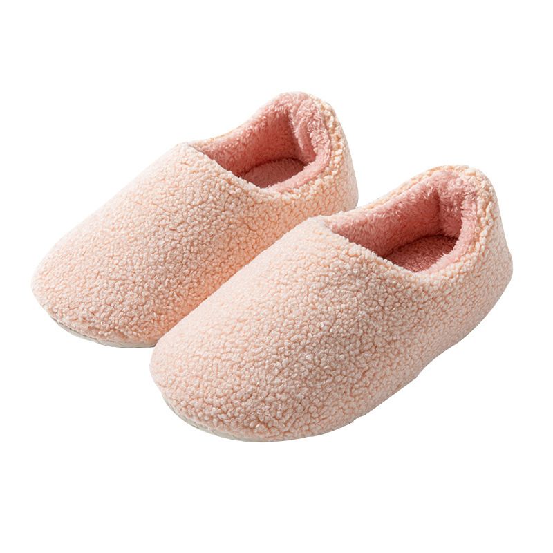 Asgard Winter For Women Indoor Non-slip Warm Soft Fluffy Solid Color Flat Cotton Slipper Lady Fashion Cozy Home Slippers_vogvips.com