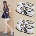 Breathable Velcro Mary Jane Flat Loafers Round Head Casual Shoes Comfortable_vogvips.com