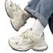 Lightweight Thick-Soled Dad Women, Spring And 2025 New Style, Versatile White Sneakers, Autumn Shallow Mouth Sports_vogvips.com