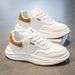Men's 2026 New Spring Lightweight White Sneakers, Versatile Fashionable Breathable Youth Niche Trendy Shoes_vogvips.com