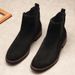 2023 New Formal High-top Shoes Leather Men's Trendy Short Fleece Lined Suede Slip-on Martin Boots_vogvips.com