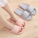 Summer Couple Non-slip Slippers Home Bathroom Shoes For Men And Women_vogvips.com