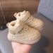 Autumn Winter High-top Boys And Girls Baby Soft Sole Non-slip Walking 1-3 Years Old Fleece-lined Thickened Warm Cotton_vogvips.com