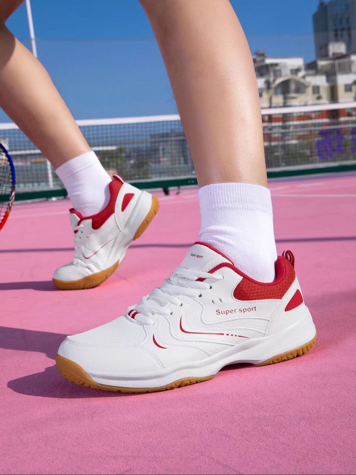 Badminton For Men And Women, Training Shock-Absorbing, Breathable, Professional Sports Shoes, Non-Slip, Wear-Resistant,_vogvips.com