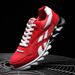 Sneakers Women Luxury Casual Tennis Fashionable Breathable Knitted Walking Black Anti Slip Lace Up Women's Running Shoes_vogvips.com