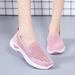 Sports Women In Summer, Lightweight, One Footed Lazy For Women, Flying Woven Soft Soled Casual Women's Shoes, Hollowed_vogvips.com