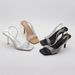 Trendy Summer Rhinestone Transparent Sandals For Women Stylish Pointed High Heel Dress Shoes Fashion Comfortable Evening_vogvips.com