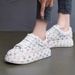 Women's Rhinestone Star Sneakers Fashion Casual Low-Top Shoes Breathable Platform Lace-Up Comfortable Everyday Wear_vogvips.com