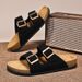 2026 Summer Luxury Cork Mules Retro Buckle Casual Beach Slippers For Men And Women_vogvips.com