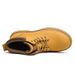 European Warm Series Autumn Winter Plus Size Suede Leather Couple Yellow High Top Thick Sole Motorcycle British Martin Work Snow Boots_vogvips.com