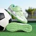 Kids Youth Men’S Football Boots Football Shoes SAIBI New Seamless Flyknit Children's Student Velcro Low-Top Studded Soccer Shoes_vogvips.com