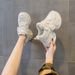 Dad Shoes New Thick Sole Inner Height Increase 7cn Casual Versatile Style Lace-up Women's Shoes_vogvips.com