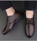 Men's Casual Leather Shoes Large Size Small Leather Shoes_vogvips.com
