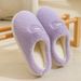 Home Autumn Winter Men Indoor Non-Slip Thick Sole Fleece-Lined Warm Cotton Slippers Couples Comfortable Maternity Shoes_vogvips.com