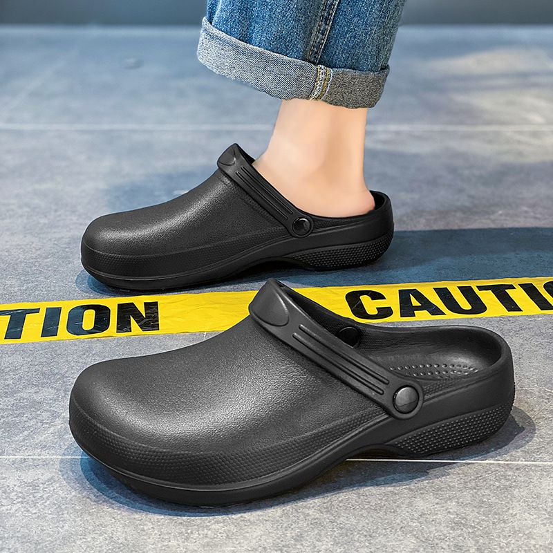 Non-slip Surgical Shoes Men's And Women's Nurses Operating Room Slippers Care Room Rubber Overhead Shoes_vogvips.com