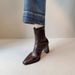 Sheepskin~French High Heel Slim Short For Women 2025 New Autumn Winter British Style Single Stretch Boots_vogvips.com