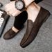 SHLIANG Fashion Trendy Dress Shoes Men Loafers Split Leather Moccasins Shoes for Men Formal Mariage Wedding Shoes Y0164_vogvips.com