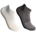 Summer thin socks men's mesh sports socks ear lifting cotton socks black and white solid color men's boat socks breathable men's socks New_vogvips.com